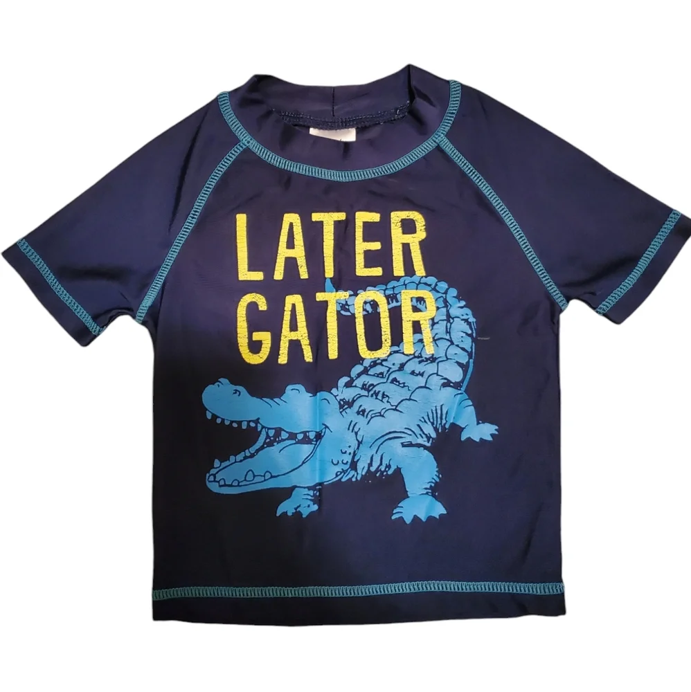Carters baby boy swim shirt - Picture 1 of 3